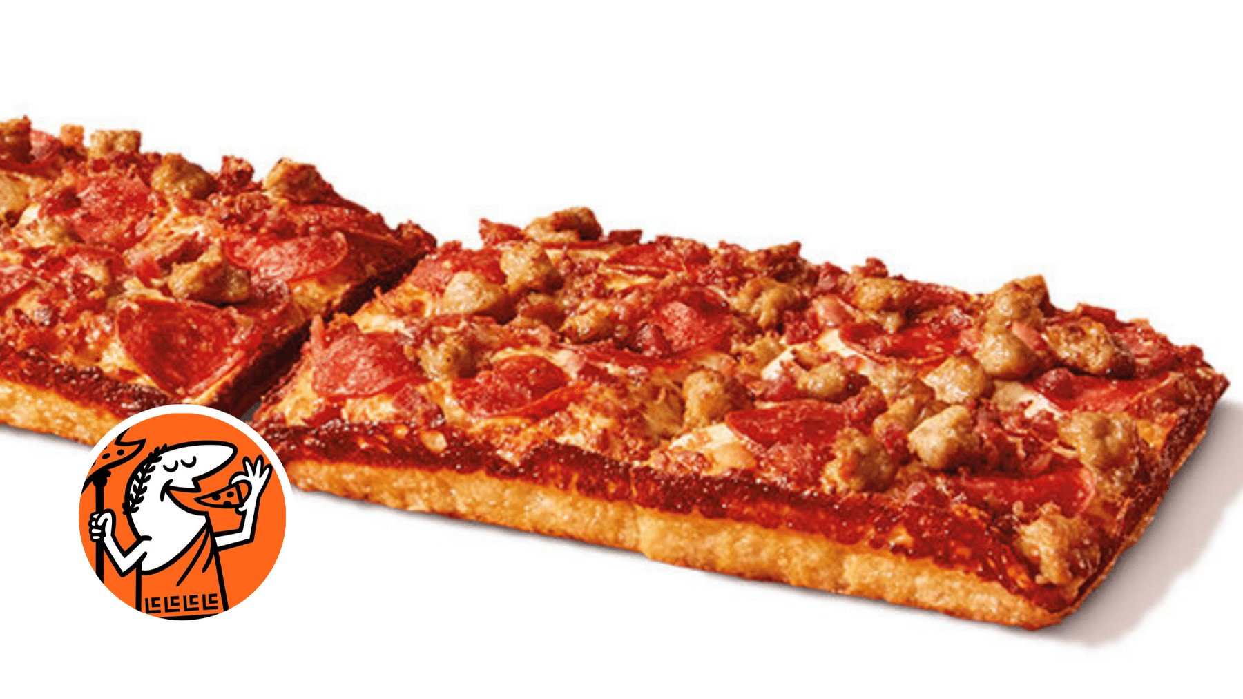 Little Caesars Offers New Pizza Pizza By The Yard for Trial