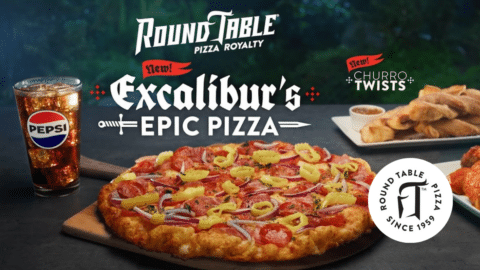 Round Table Pizza Unveils the Amazing Excalibur Pizza