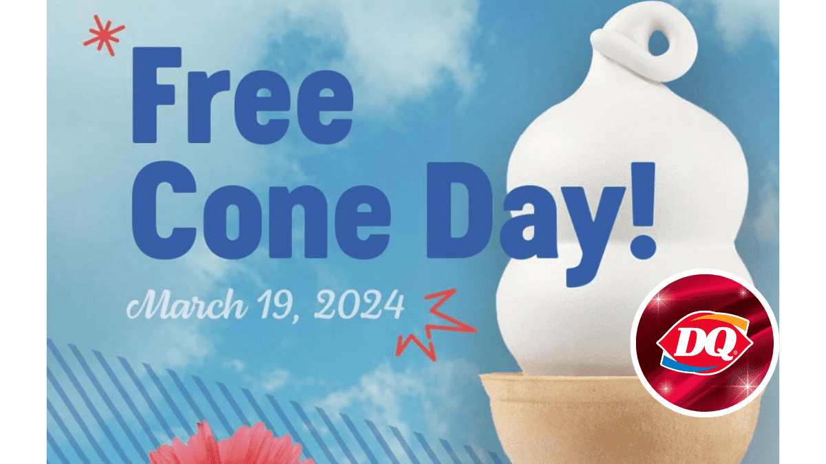 Get a Free Ice Cream Cone at Dairy Queen on March 19!