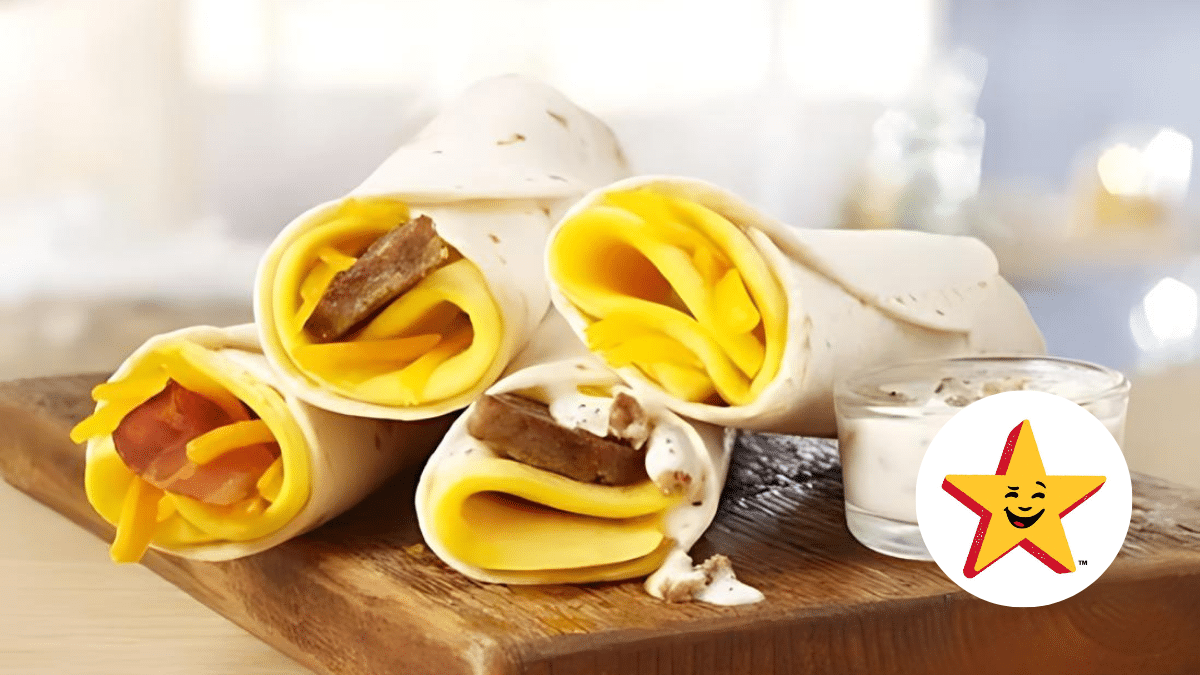 Wraptar Food Hardee's Rolls Out Yummy New Morning Snack Wraps