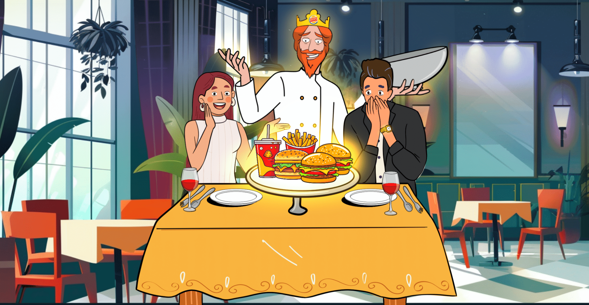 rich and wealthy fast food nation