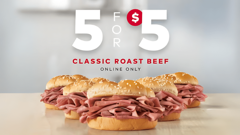 Arby's & WWE Team Up For a Limited Knockout Deal