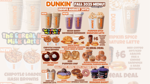 First Look: Dunkin’s Fall Menu 2025 Is Here